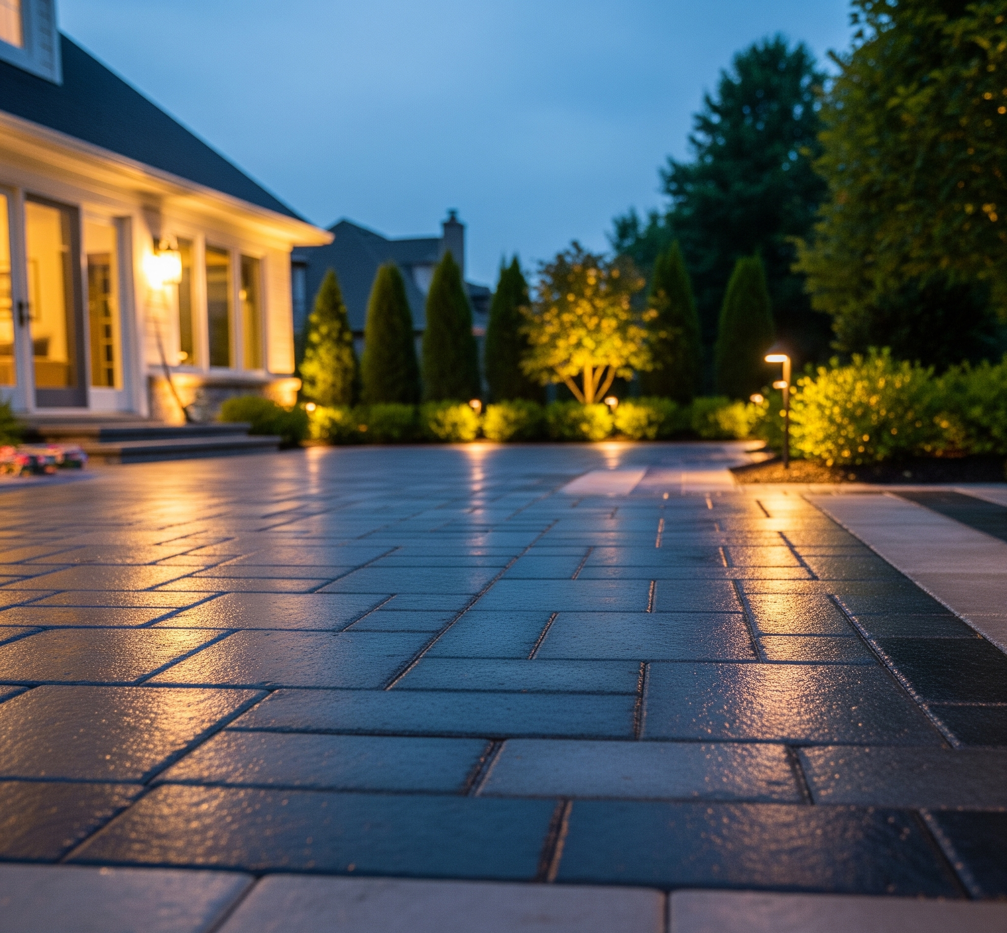A pristine interlock surface being inspected