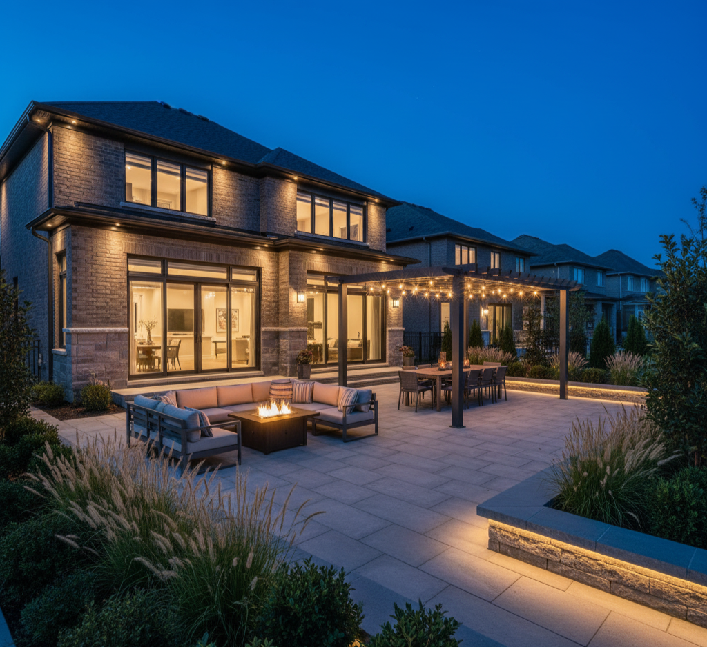 Modern Backyard Patio