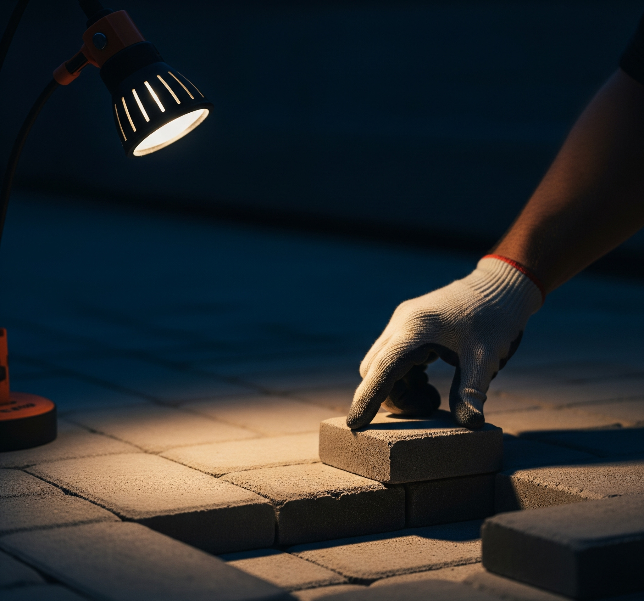 Interlock paver installation and stamped concrete comparison in the GTA